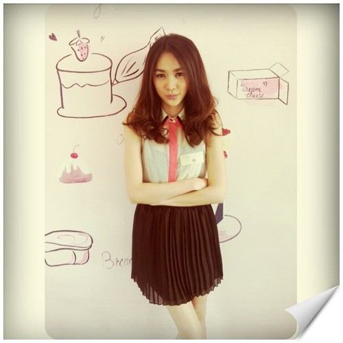 โฟร์ ศกลรัตน์ สาวน่าเเบ๊วน่ารักมากเลย