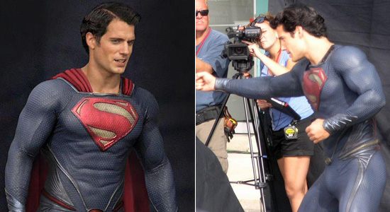 Super Man ชุดฟิตเปรี๊ยะ! แถมภาพเบื้องหลัง