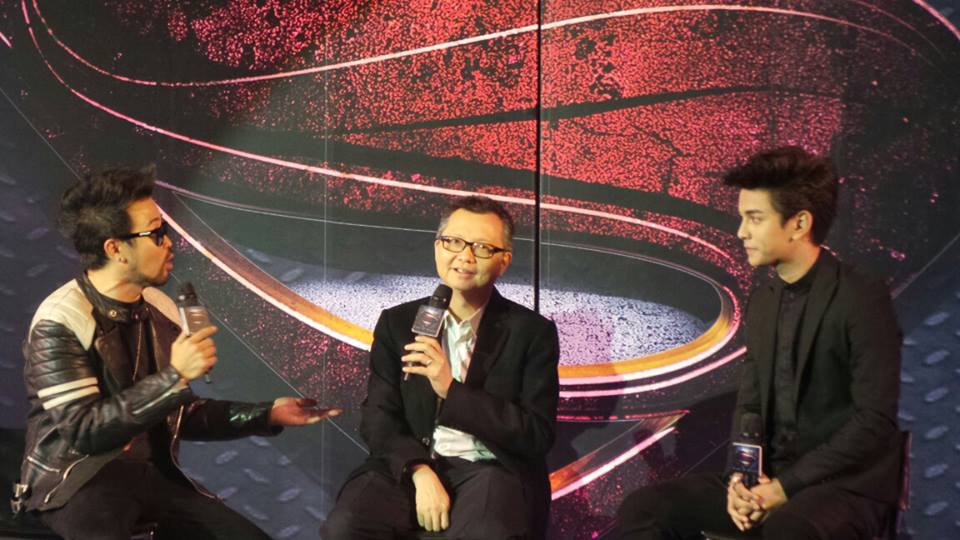 กัน The Star ในงานเปิดตัวหนัง Superman