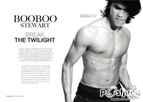 Boo Boo Stewart หมาป่าน้อย จาก ทไวไลท์