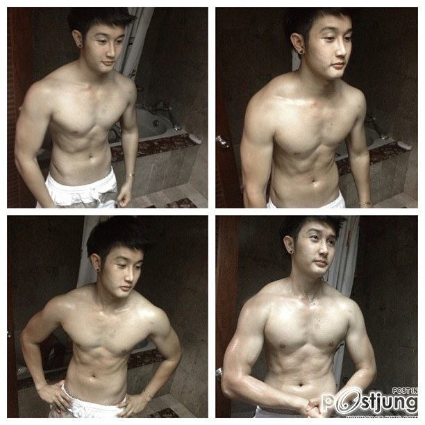 หนุ่มตี๋หล่อหุ่นดี หวานใจคนใหม่? ของ นุ๊ก สุทธิดา