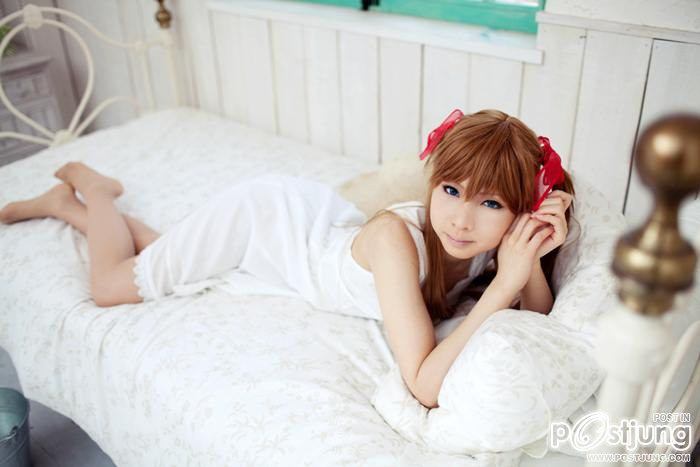 น้องดา น่ารัก เดรสขาว