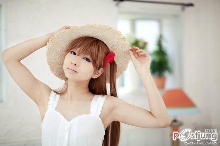 น้องดา น่ารัก เดรสขาว