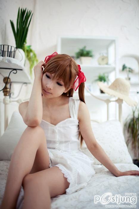 น้องดา น่ารัก เดรสขาว