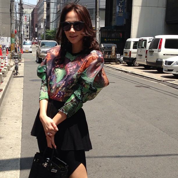 อัพเดทรูปพี่อั้ม พัชราภาจาก IG ค่ะ