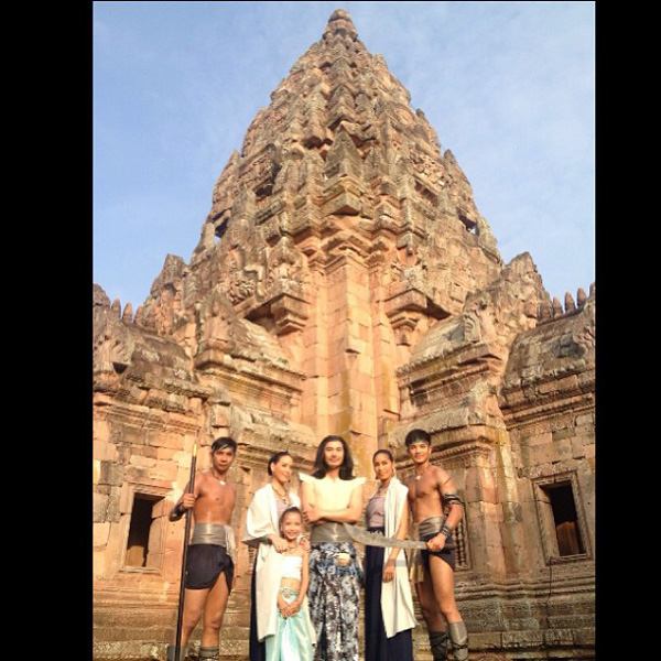 ตามดูกองละคร สาปพระเพ็ง สุดอลังการ ที่ปราสาทหินพนมรุ้ง