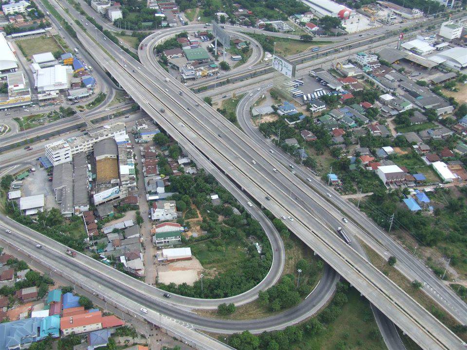 ถนนวงแหวน สี่แยกปักธงชัย