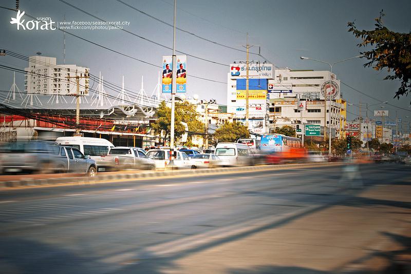 ถนนมิตรภาพ หน้า โรงพยาบาลกรุงเำทพ-ราชสีมา