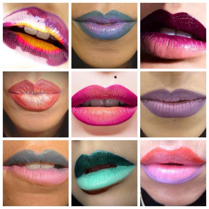 [[วัดระดับความเฟี้ยว]] แฟชั่นปากไล่สี Two-Toned Lips