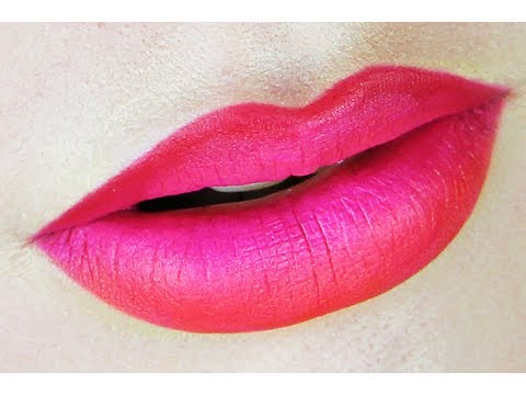 [[วัดระดับความเฟี้ยว]] แฟชั่นปากไล่สี Two-Toned Lips