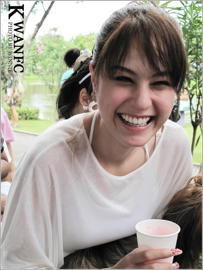 ขวัญ อุษามณี (Kwan Usamanee) ในลุคส์ใสๆ น่ารักมาก