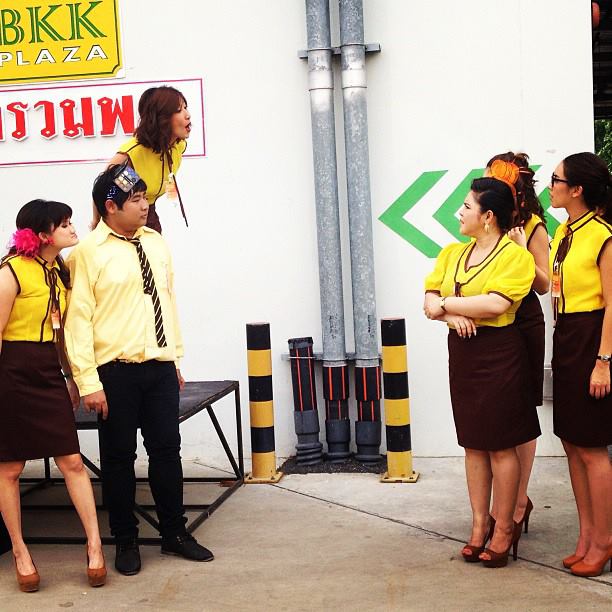 เบื้องหลัง กองละคร ซินเดอเรลล่ารองเท้าแตะ ช่อง 7