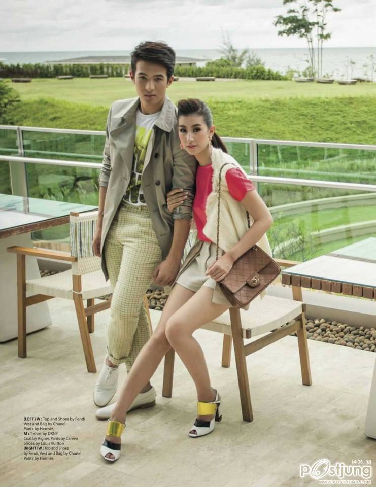 เจมส์ มาร์ & มิ้นต์ ชาลิดา @ HONEYMOON+TRAVEL no.133 June 2013