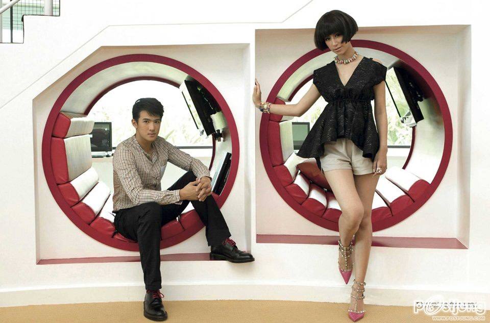 เจมส์ มาร์ & มิ้นต์ ชาลิดา @ HONEYMOON+TRAVEL no.133 June 2013