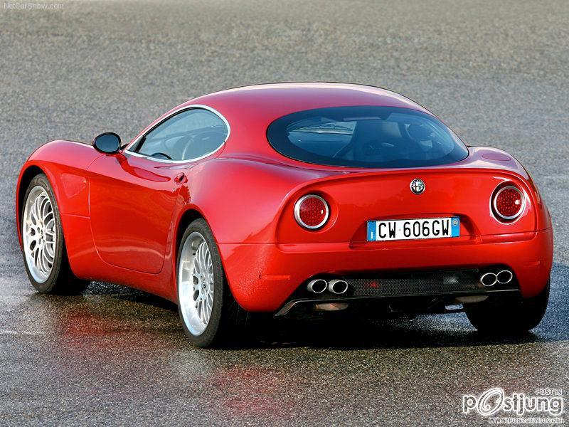 สง่างามแท้ Alfa Romeo 8c Competizione