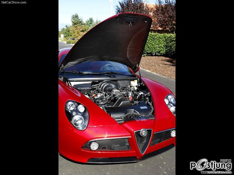 สง่างามแท้ Alfa Romeo 8c Competizione