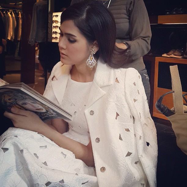 ชมพู่ อารยา in dolce&gabbana fall 2013