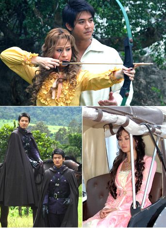 เวียร์ - ขวัญ (เจ้าชายรังสิมันส์ กับ เจ้าหญิง ทรรศิกา) ใน "ดั่งดวงหฤทัย"