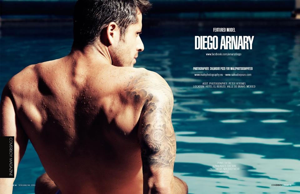 Diego Arnary @ Coverboy # 5, 2013