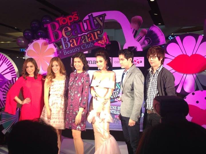 พี่อั้มพัชราภา บิวตี้นิสต้า ในงาน tops beauty bazaar สวยเจิดจรัสสุดๆเลยจ้า