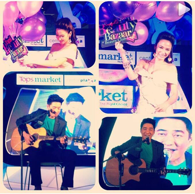 พี่อั้มพัชราภา บิวตี้นิสต้า ในงาน tops beauty bazaar สวยเจิดจรัสสุดๆเลยจ้า