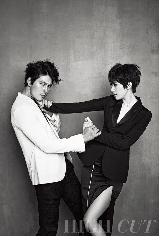 Han Hyo Joo & Jung Woo Sung @ High Cut Magazine vol.104 July 2013