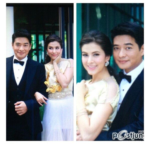 ศรีริต้า,แอน,ก้อง,ติ๊ก ในกองละคร อย่าลืมฉัน สวยหล่อ เจิดจรัส