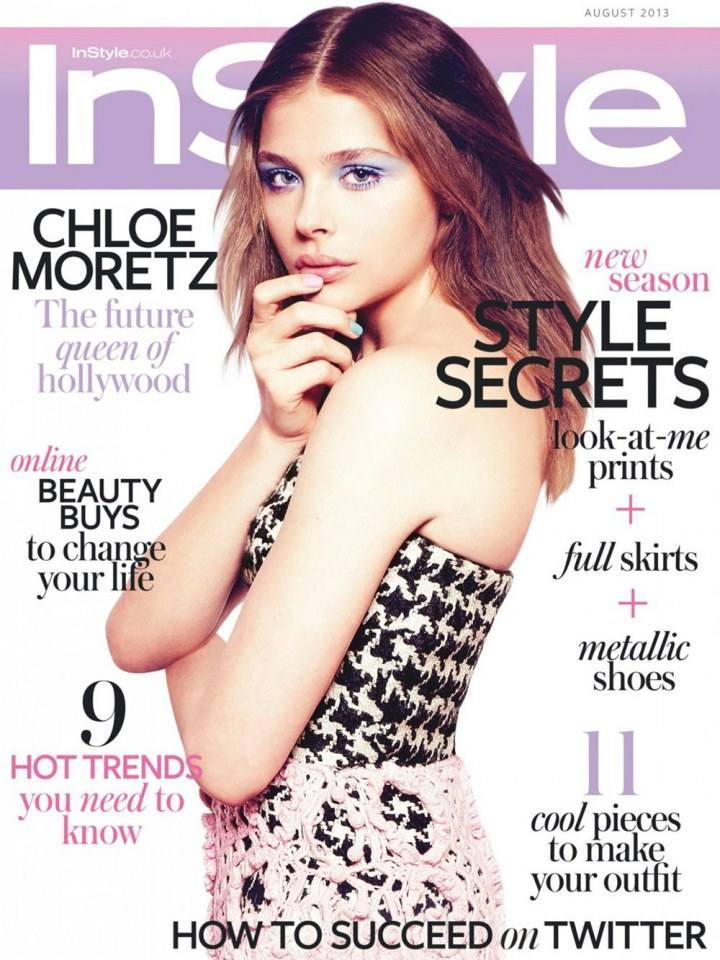 Chlo&euml; Grace Moretz @ InStyle UK August 2013