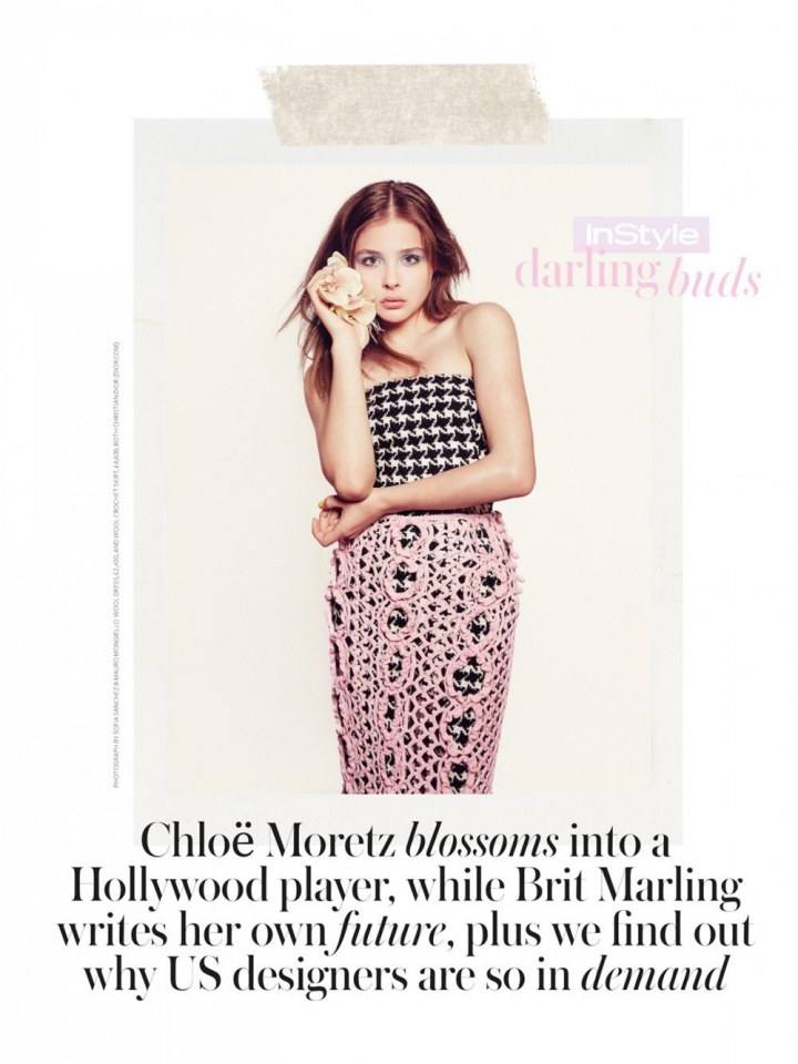 Chlo&euml; Grace Moretz @ InStyle UK August 2013
