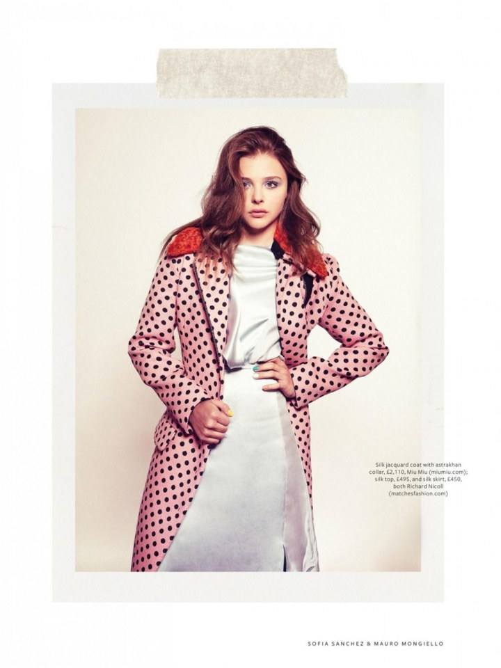 Chlo&euml; Grace Moretz @ InStyle UK August 2013
