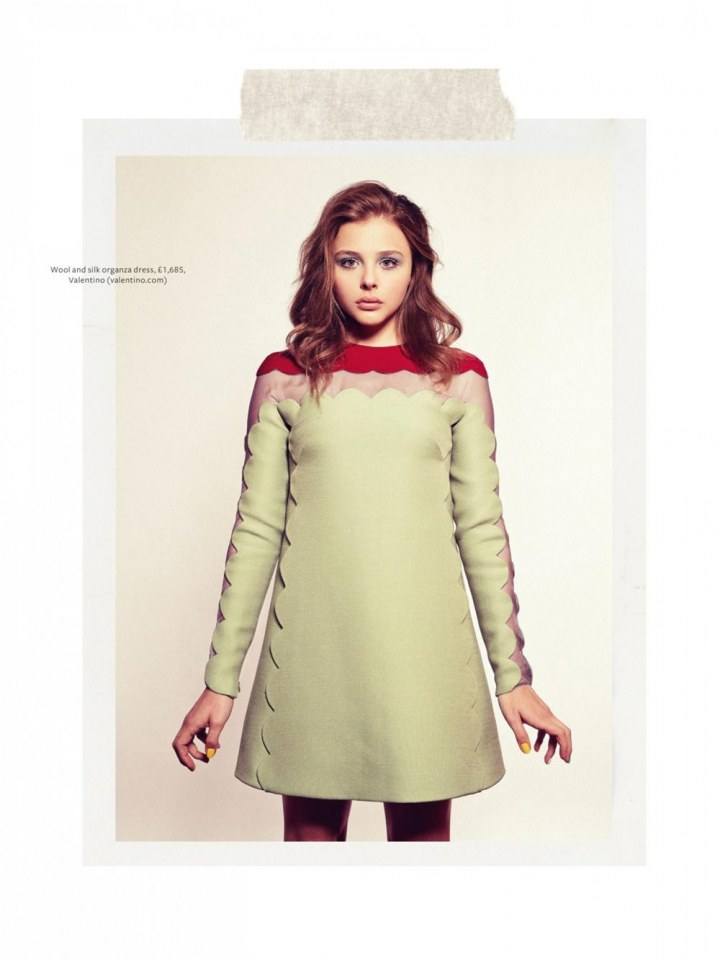 Chlo&euml; Grace Moretz @ InStyle UK August 2013