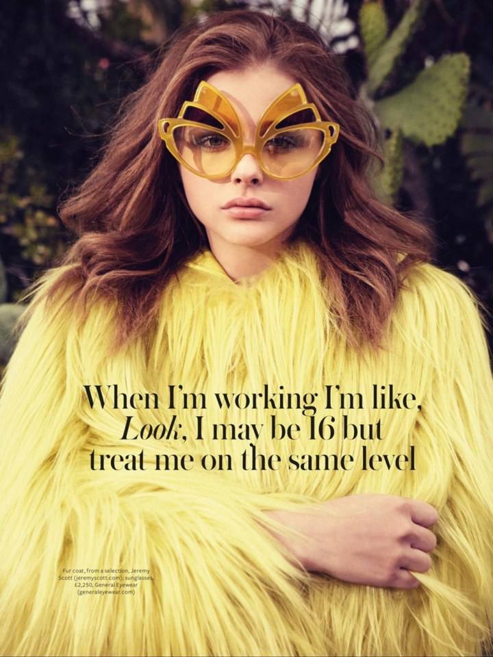 Chlo&euml; Grace Moretz @ InStyle UK August 2013