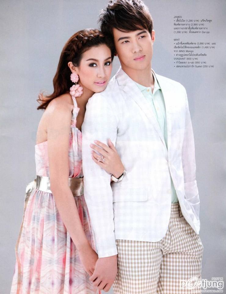 เจมส์ มาร์ & มิ้นต์ ชาลิดา @ LEMONADE vol.3 no.56 July 2013
