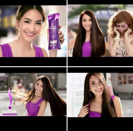 มิน พีชญา วัฒนามนตรี นางสวยเก๋ กับลุคใหม่ ใน โฆษณา ซันซิล ตัวล่าสุด
