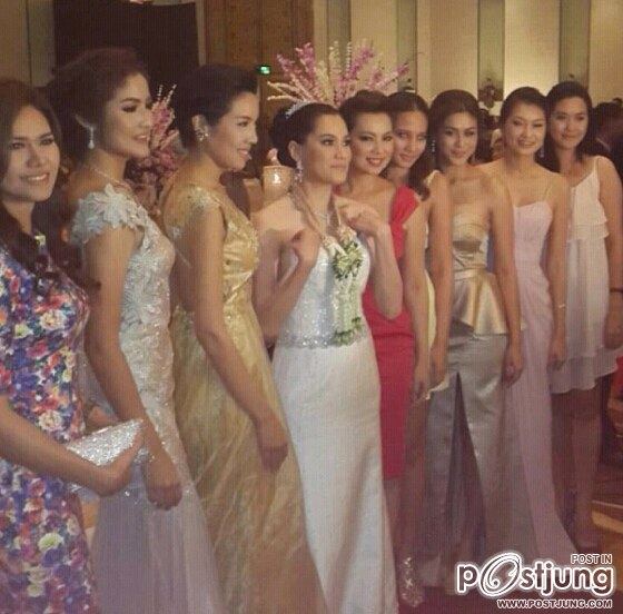 ชื่นมื่น วิวาห์หวาน อดีต Miss Thailand Univers ลูกจันทร์ จันจิรา จันทร์โฉม.