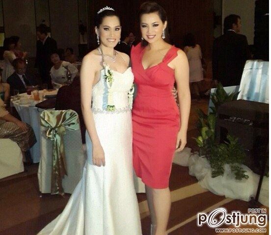 ชื่นมื่น วิวาห์หวาน อดีต Miss Thailand Univers ลูกจันทร์ จันจิรา จันทร์โฉม.
