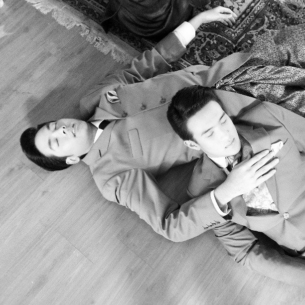 ชายเล็ก-ชายพีร์ พี่น้องคู่ซี้สนิททั้งในจอและนอกจอ