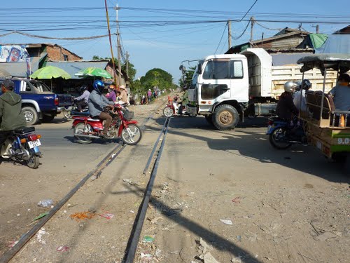 รถไฟในกัมพูชา