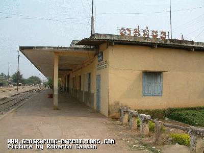 รถไฟในกัมพูชา