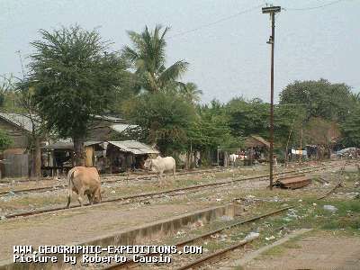 รถไฟในกัมพูชา