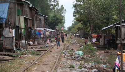 รถไฟในกัมพูชา