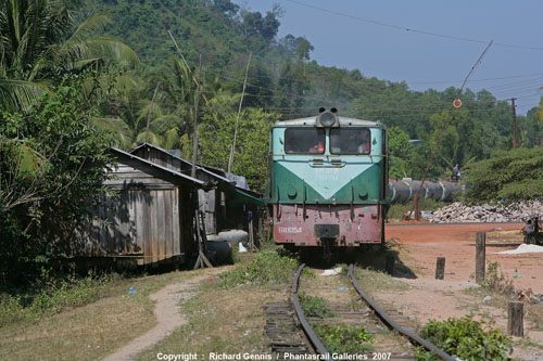 รถไฟในกัมพูชา