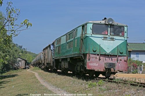 รถไฟในกัมพูชา