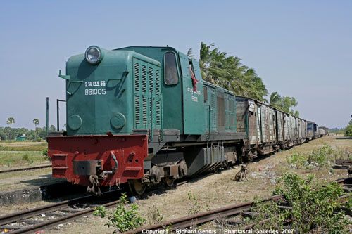 รถไฟในกัมพูชา