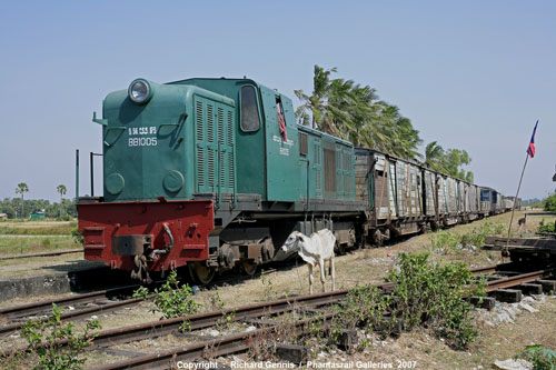 รถไฟในกัมพูชา