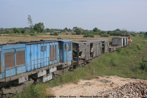 รถไฟในกัมพูชา