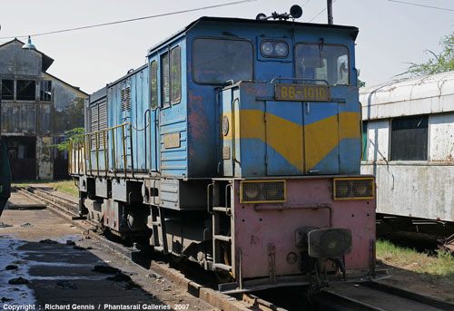 รถไฟในกัมพูชา