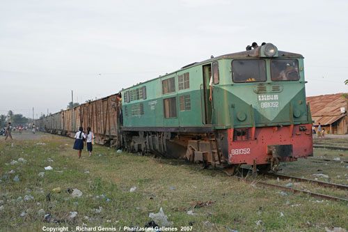 รถไฟในกัมพูชา