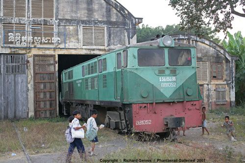 รถไฟในกัมพูชา