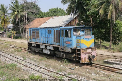 รถไฟในกัมพูชา